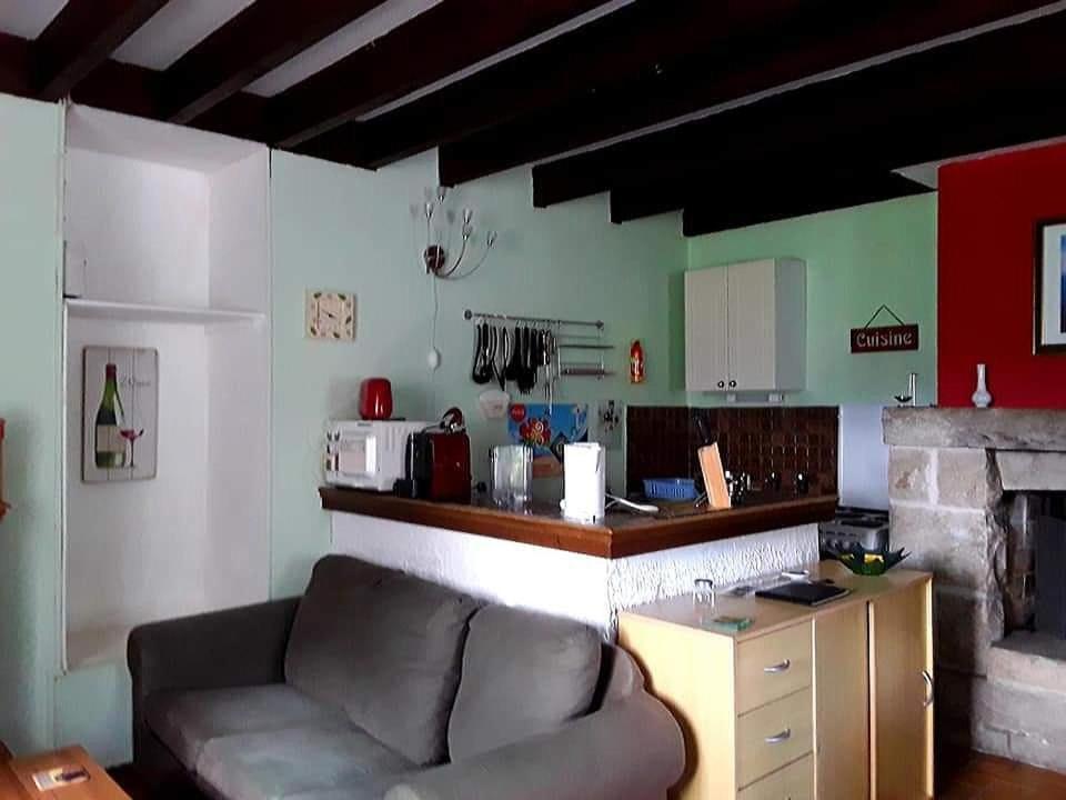 Ker Jerome - Traditional Stone Breton Cottage Near To Dinan Trelivan Exteriör bild